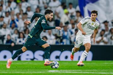 Real Madrid enfrentó a Manchester City por la Champions League.