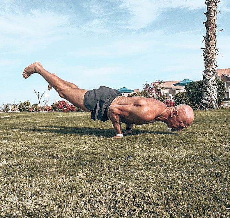 Polish fitness influencer