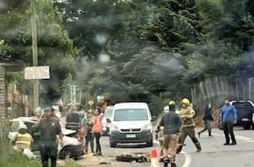 Al menos tres fallecidos y un herido grave tras violenta colisión entre automóvil y dos camiones en ruta entre Concepción y Florida