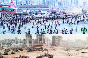 El antes y después de Gaza tras dos meses de guerra