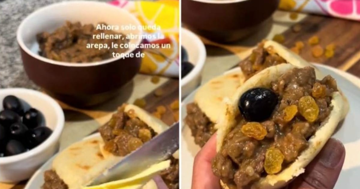 ¿Arepa de pino? : polémica en redes por particular receta venezolana que simula una empanada