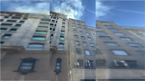 Reportan incendio en edificio de oficinas del centro de Santiago: suspenden tránsito en calle Compañía