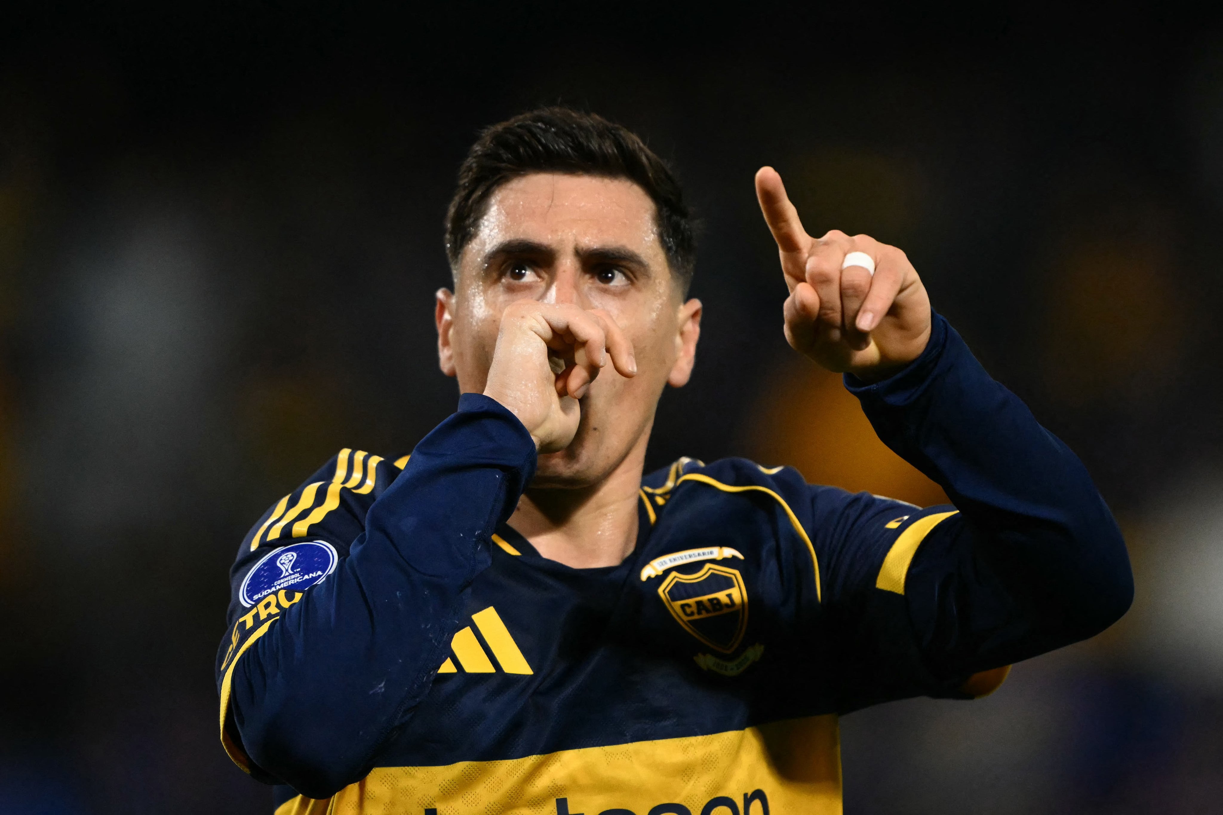 Pase de Leandro Paredes y gol de Miguel Merentiel: la apertura de la cuenta de Boca Juniors a O’Higgins
