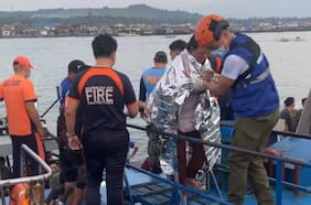 Al menos 15 muertos deja el naufragio de una embarcación con más de 300 pasajeros en el sur de Filipinas