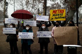 Vecinos y Municipio de Santiago protestan por construcciones de Línea 7 del Metro: “Hay un daño irreparable a propósito del proyecto que se ha llevado adelante”