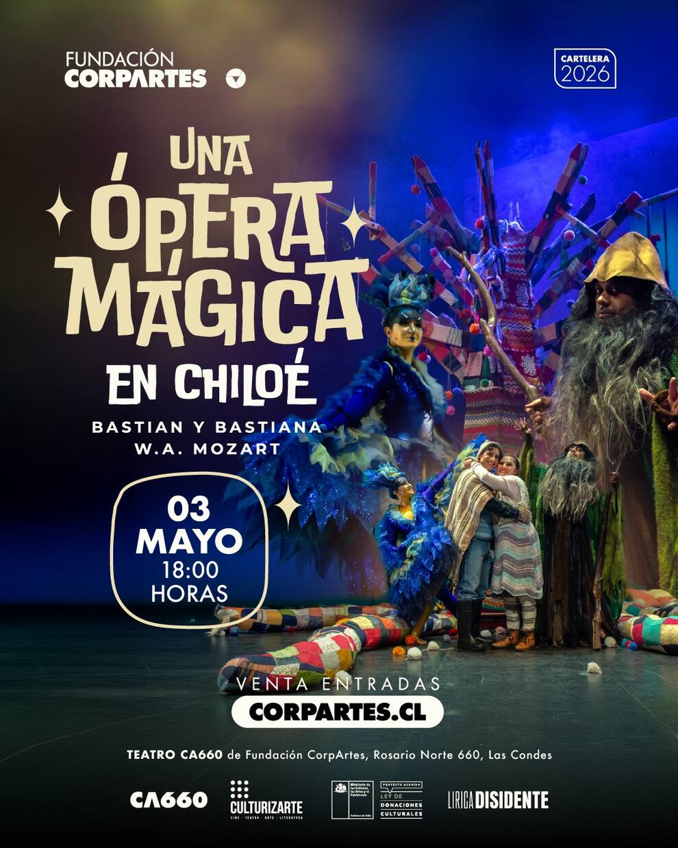 “Una Ópera Mágica en Chiloé” aterriza en el Teatro CA660 de Fundación ...