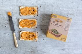 Humus de zanahoria asada