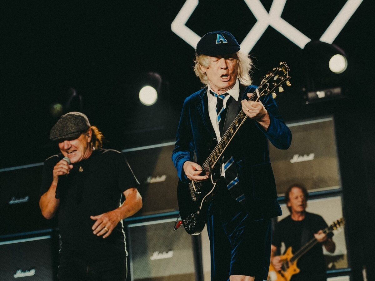 Cómo fue el show de AC/DC en Power Trip - La Tercera