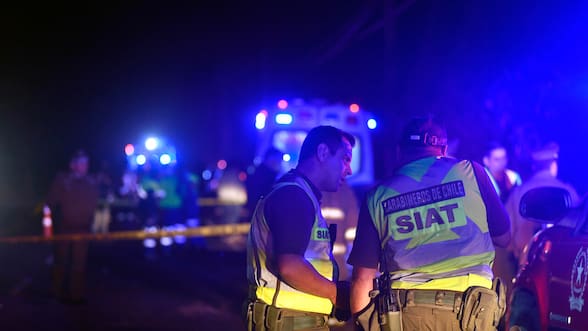 Accidente en la Ruta 68 deja una persona fallecida y un menor gravemente lesionado en Casablanca