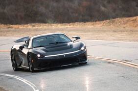 El Pininfarina Battista, la bestia italiana y eléctrica de 1.900 Hp, se muestra al público en California