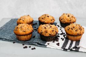Cómo hacer muffins con streussel y chips de chocolate