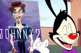 Una broma del reinicio de los Animaniacs molestó a los fanáticos de Johnny Depp