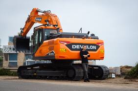 Develon: la nueva marca de maquinaria pesada ya está operando en Chile