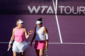 Alexa Guarachi apuesta por un nuevo salto y cambia de compañera de dobles para la próxima temporada