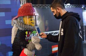 De Star Wars a Toy Story: Expo Lego tiene más de 40 figuras hechas con los famosos ladrillos