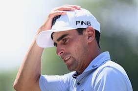 Joaquín Niemann tiene un complicado estreno y se estanca en el fondo del Abierto Británico de golf