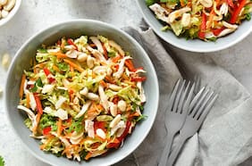 Ensalada thai con pollo: un rápido almuerzo con sabor oriental
