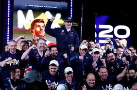 Nadie detiene la hegemonía de Max Verstappen: hace historia y se consagra como tetracampeón de la Fórmula 1 en Las Vegas