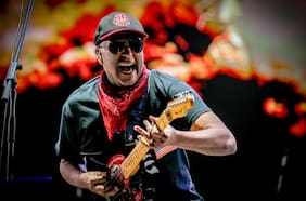 Tom Morello en Lollapalooza: el regreso del militante del rock and roll con homenaje a Víctor Jara y Salvador Allende