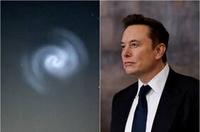 Así fue la inusual espiral que dejó cohete de Elon Musk en el cielo