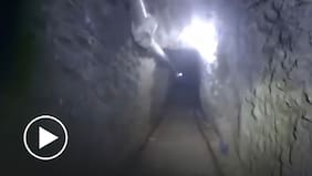 Descubren narcotunel en la frontera de México con Estados Unidos: incautaron más de una tonelada de cocaína