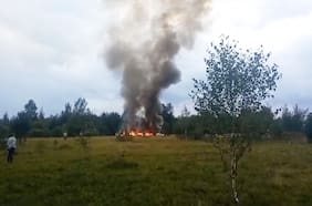 Estados Unidos dice que un misil pudo haber derribado al avión de Prigozhin en Rusia