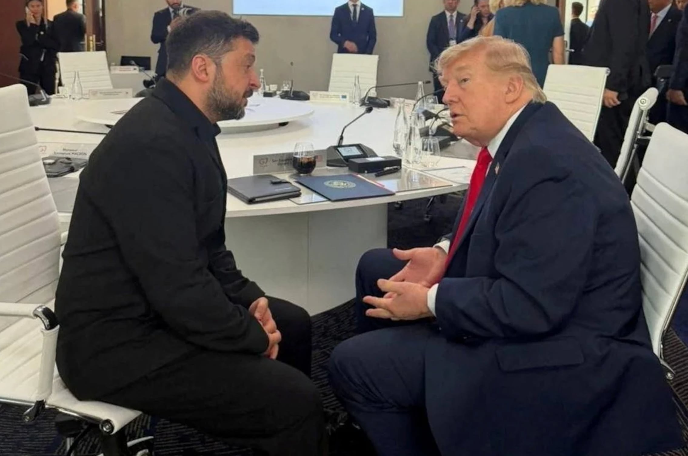 G-7 busca relanzar las negociaciones de paz en Ucrania con encuentro entre Zelensky y Trump