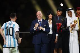 Presidente de la FIFA llena de elogios a Messi