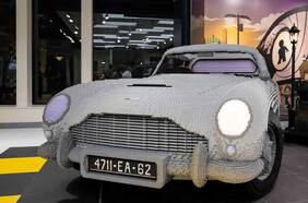 Aston Martin DB5 de Lego necesitó 347 mil piezas