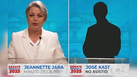 “Para ir se necesita coraje”: Jara arremete contra Kast tras no presentarse en el debate presidencial en Mega