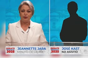 “Para ir se necesita coraje”: Jara arremete contra Kast tras no presentarse en el debate presidencial en Mega