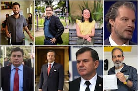 Distrito 8: Gustavo Gatica, Marcos Barraza, Tatiana Urrutia, Cristián Contreras, Enrique Bassaletti, Mario Olavarría y Pier Karlezi llegan a la Cámara