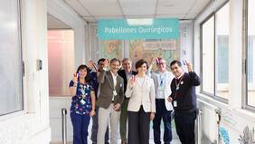 Inauguran nuevos pabellones del Hospital Dr. Luis Calvo Mackenna tras incendio de 2023