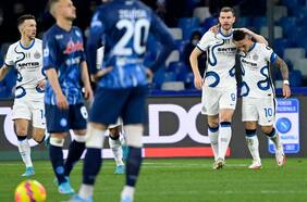 Empate en los primeros puestos: El líder Inter rescata un punto en su visita al escolta Napoli