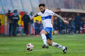 La impactante lesión de Eugenio Mena en el duelo entre la UC y Ñublense