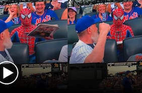 J. K. Simmons y Spider-Man protagonizan momento viral en juego de béisbol en Nueva York
