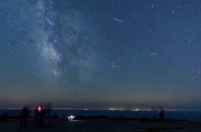Timelapse: lluvia de meteoritos ilumina los cielos de los Balcanes