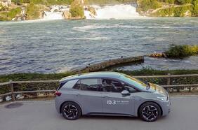 Record para el ID.3: el hatchback eléctrico de Volkswagen fue desde Alemania a Suiza con una sola carga