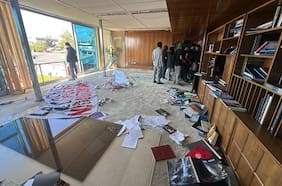 Ante robos y daños durante el fin de semana, Carabineros desaloja toma de casi un mes en la Usach