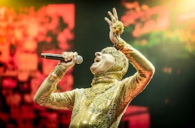 Con 84 años, Ney Matogrosso maravilló al Caupolicán