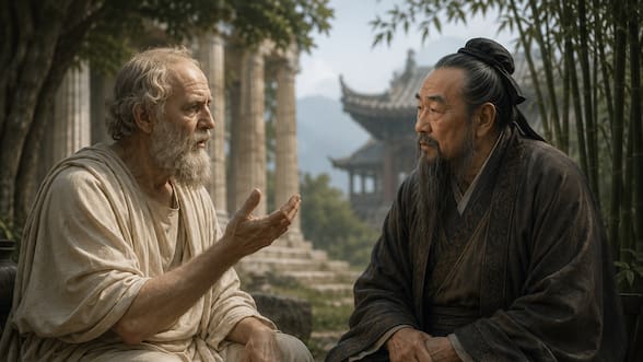 Sócrates y Confucio: las lecciones de dos filósofos para hacer buenas preguntas en la era de la IA