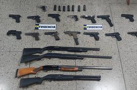 Suman en total 90 años de cárcel: banda criminal es condenada por tráfico de drogas y tenencia de armas en Talca