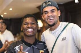 Posando con influencers en Colombia: Luis Díaz se llena de críticas por no asistir al funeral de Diogo Jota