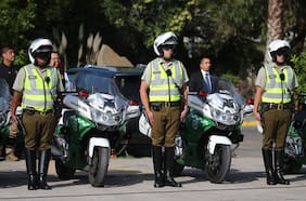 El amplio despliegue de Carabineros para blindar la seguridad del cambio de mando