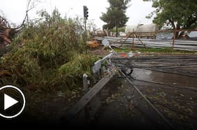Sistema frontal deja los primeros estragos en la región del Biobío