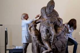 Escultura de Miguel Ángel reveló fallas en el mármol