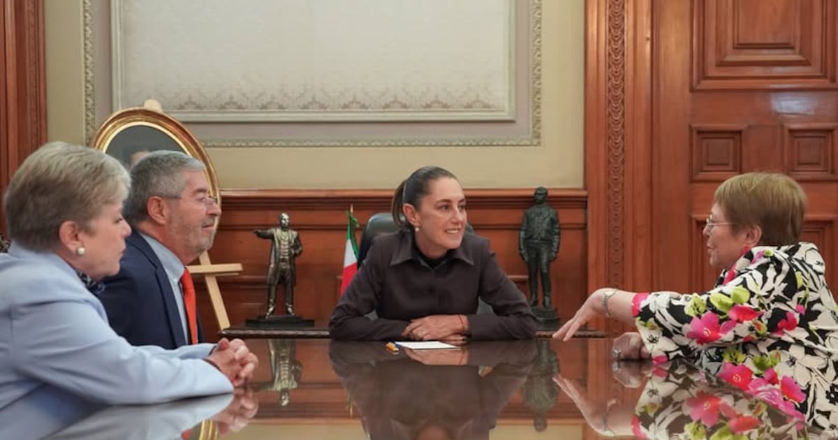 La señal de Sheinbaum a Bachelet tras su nominación a la ONU