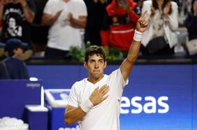 Christian Garin debuta con un sufrido triunfo en la qualy del Masters 1000 de Madrid
