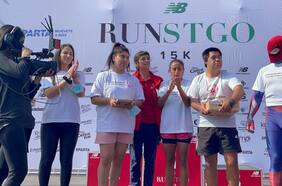 Futbolistas, influencers y atletas con discapacidad intelectual corrieron en equipo por la inclusión