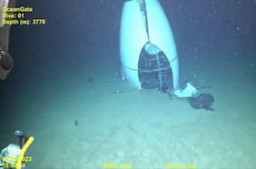 “¿Qué fue ese golpe?”: revelan el video del momento en que implosionó el submarino Titán de OceanGate